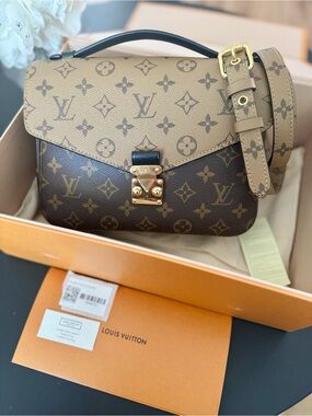 Louis Vuitton Reverse Monogram Pochette Metis Bag